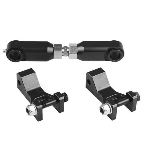 Kit d'abaissement avant et arrière pour quad 660 660R 2001-2005 (noir) (1/5)