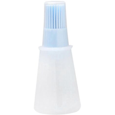 Flacon distributeur d'huile en silicone avec pinceau BBlue (1/5)