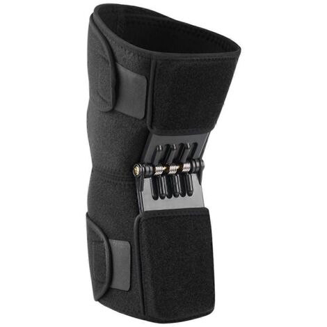 Genouillère médicale Power Lift pour genou faible, soutien articulaire noir (1/5)