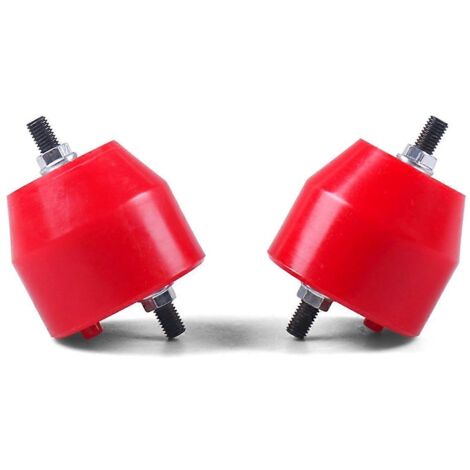 Supports moteur gauche et droit, isolateurs de fixation pour BMW E36, E46, Compact, Z3 et Z4 (rouge) (1/5)