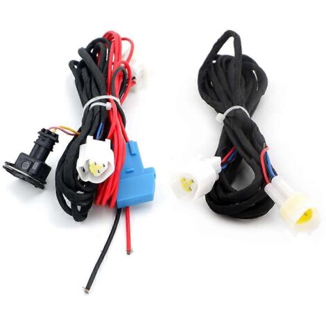 Faisceau de câblage pour chauffage à air 12 V/24 V, adaptateur de câble d'alimentation (photo couleur) (1/5)