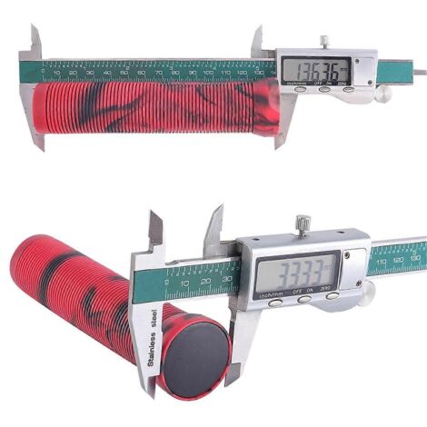 paire de poignées de guidon de vélo, couvre-guidons en caoutchouc antidérapant, noir et blanc (1/5)