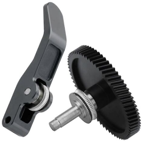 Engrenage d'extrudeuse en acier trempé pour A1/A1 Mini Noir+Gris (1/5)