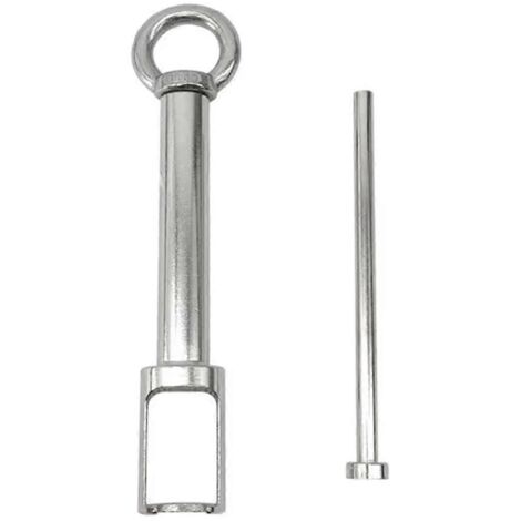 Outil d'extraction d'injecteurs de carburant argenté (1/5)