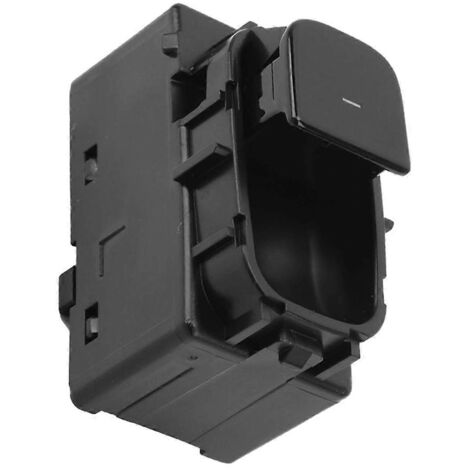 Bouton de lève-vitre de qualité pour porte passager, noir (1/5)