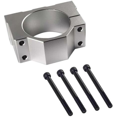 Support de fixation pour moteur à broche de 52 mm, support de fixation en aluminium 52 mm (1/5)