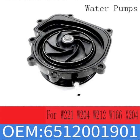 Pompe à eau de refroidissement moteur 6512001901 pour W221 W204 (Noir) (1/5)