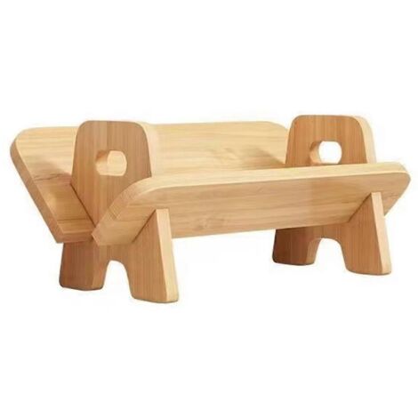 Porte-revues, armoire de rangement pour bibliothèque, livres pour enfants, bois (1/5)
