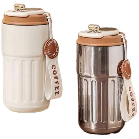 Tasse isotherme en acier inoxydable avec affichage de la température du café (voir photo) (1/5)