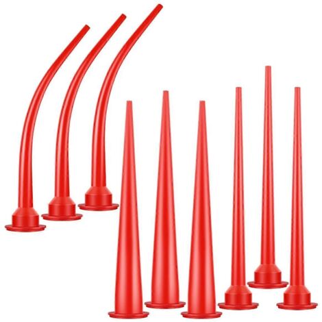 Buse de calfeutrage Applicateur de buse de calfeutrage Outil d'extension de calfeutrage Rouge (1/5)