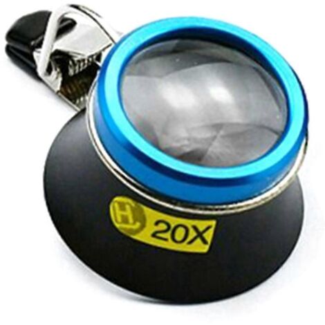 Loupe oculaire à clip 20X, outil de réparation portable (voir illustration) (1/5)