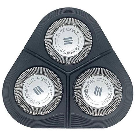 Tête de rasoir de rechange pour S1000, S1010, S1020 et S1050 (noir/argent) (1/5)