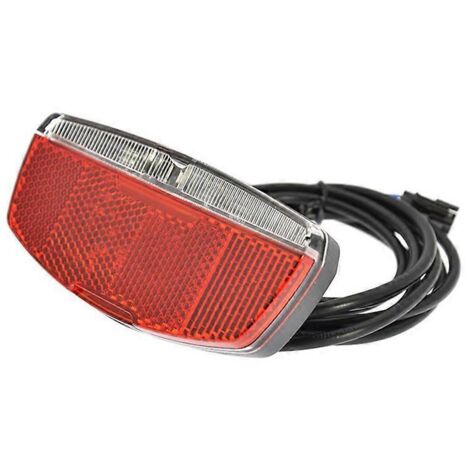 Feu arrière pour vélo électrique, alimentation 6V-48V, LED couleur (photo). (1/5)