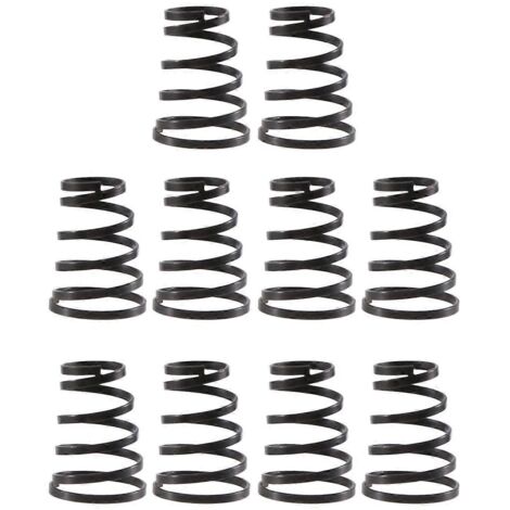 10 pièces de ressorts universels à dégagement rapide pour roue de vélo, tige noire (1/5)