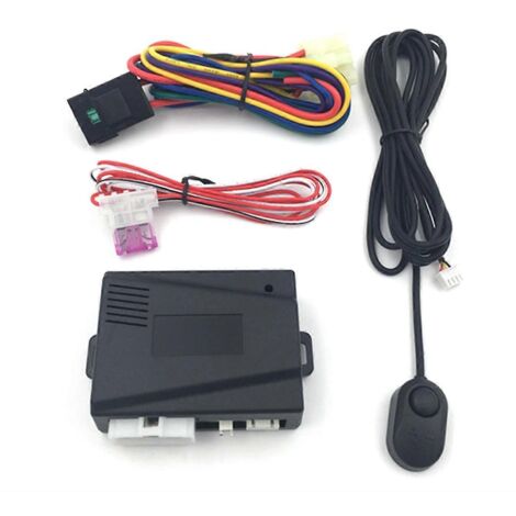 Système de capteur de lumière automatique 12 V pour voiture, noir (1/5)