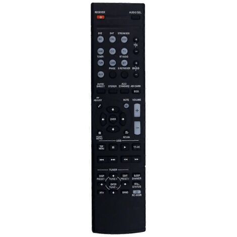 Télécommande de remplacement RC-929R pour récepteur stéréo AV Pioneer (noire) (1/5)