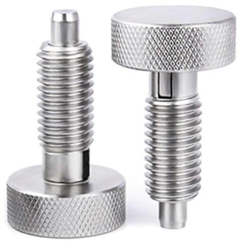 pistons à ressort rétractables manuels en acier inoxydable M8 (comme illustré) (1/5)