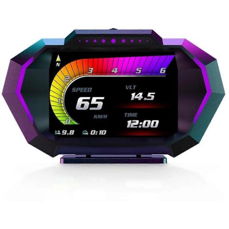 Affichage tête haute (HUD) P24 OBD2+GPS sur ordinateur de bord multifonction (1/5)
