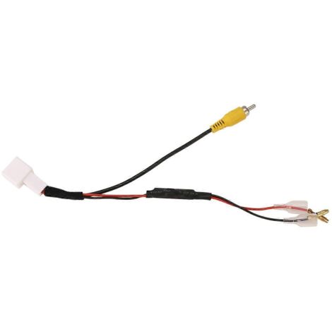 Adaptateur de câble de maintien de caméra de recul pour voiture (noir) (1/5)