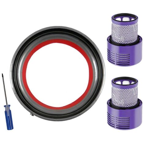 Joint d'étanchéité fixe pour couvercle de poubelle compatible avec V10 SV12Photo Color (1/5)