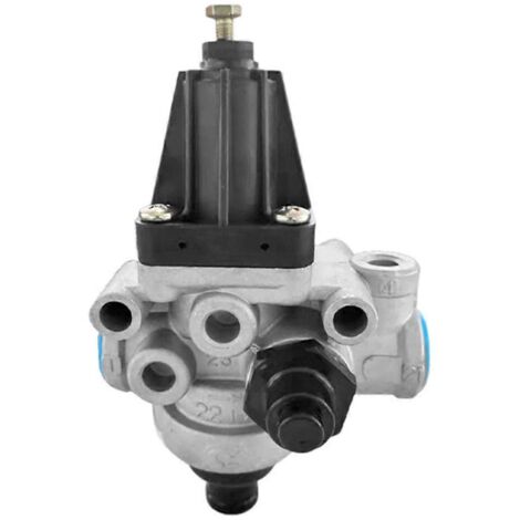 Valve de frein pneumatique pour contrôleur de pression MAN, noir et argent (1/5)
