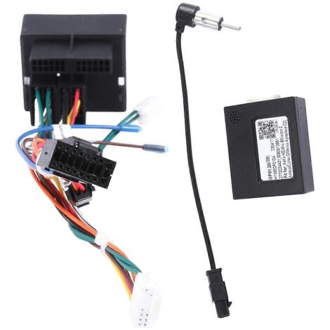 Câble radio avec boîtier CANBus pour faisceau d'alimentation HB, noir (1/5)