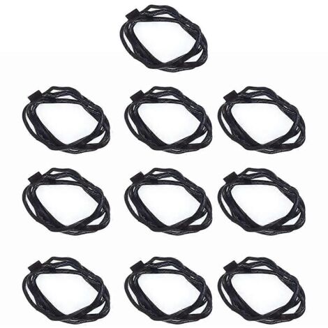 Lot de 10 joints de cache-culbuteurs pour moteur de voiture noir (1/5)