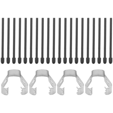 Pointes/pointes de stylo marqueur, 20 pièces, pour 2 stylets remarquables, pointes/pointes souples noires (1/5)