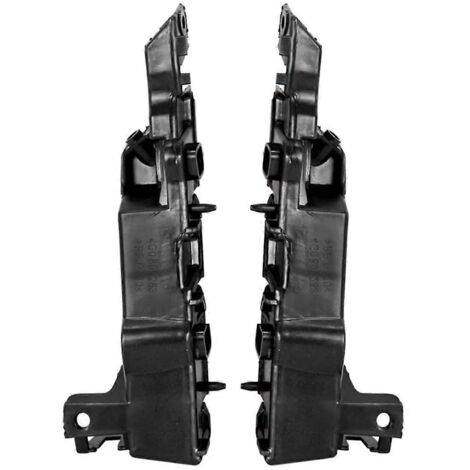 Supports de fixation de pare-chocs avant gauche et droit pour Audi A4 S6 C7 (noir) (1/5)