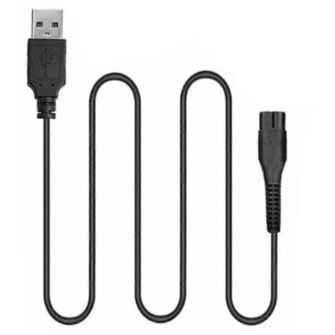 Câble de charge 5,5 V noir pour WV1, WV2, WV3, WV4, WV5 et WV6 (1/5)