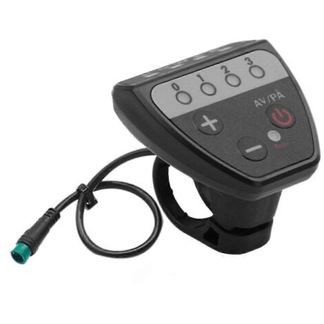 Vélo électrique 36V/48V, panneau de commande LED G20 étanche, noir (1/5)