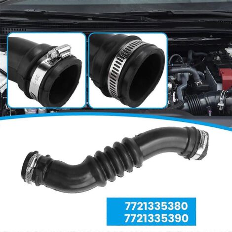 Tuyau et collier de remplissage de réservoir de carburant noir pour Toyota Prado série 120 (1/5)