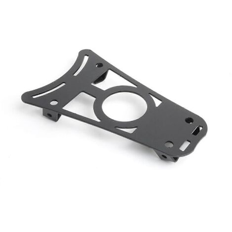 Porte-bagages avant pour moto Sprint 150, noir, avec pédales intégrées (1/5)