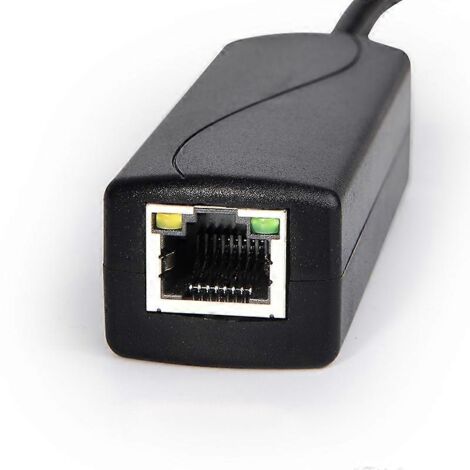 Répartiteur PoE isolé 12 V 2 A PS5712AT IEEE 802.3 Af/At 48 V 30 W, noir (1/5)