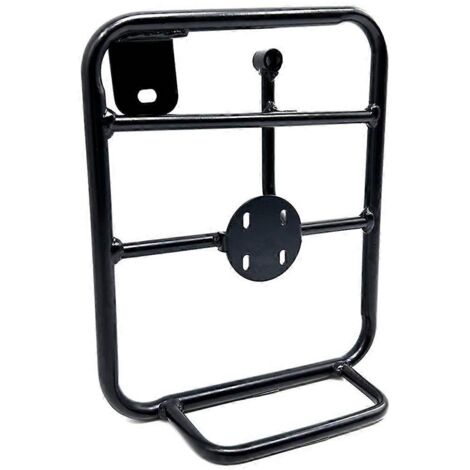 Support de fixation pour porte-bagages latéraux de moto, noir (1/5)