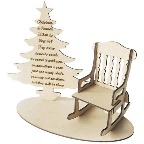 Décorations de Noël à faire soi-même, ornements en bois, comme sur la photo (1/5)