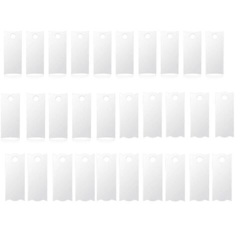 30 porte-étiquettes pour bouteilles de 30 oz, style B30B (1/5)