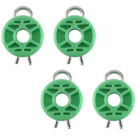Jeu de 4 galets de guidage de lève-vitre électrique avant pour 9-5, 9-3 et 900 (voir illustration) (1/5)