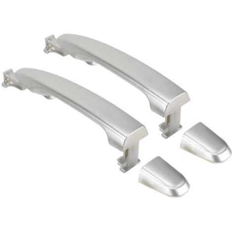 Poignée de porte coulissante arrière extérieure 2 pièces gauche + droite 69213-08020 69227-08040 (voir illustration) (1/5)