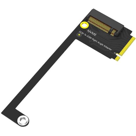 Carte d'extension SSD noire pour conversion de la tablette portable Ally 2230 vers 2280 (1/5)