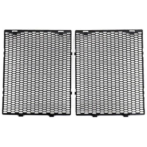 Grille de protection de radiateur pour moto (modèles 2023 et 2024), noire (1/5)