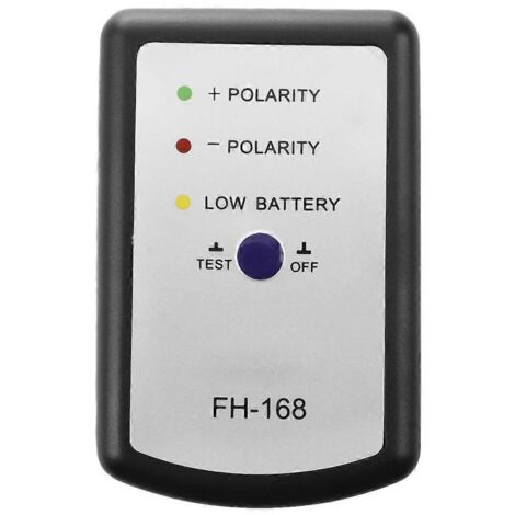 Testeur de polarité pour haut-parleurs noirs, phasemètre pour voiture, noir (1/5)