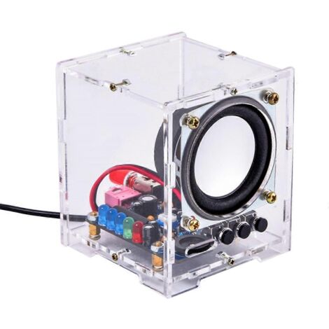 Kit de montage DIY mini haut-parleur Bluetooth, composant électronique (voir photo) (1/5)