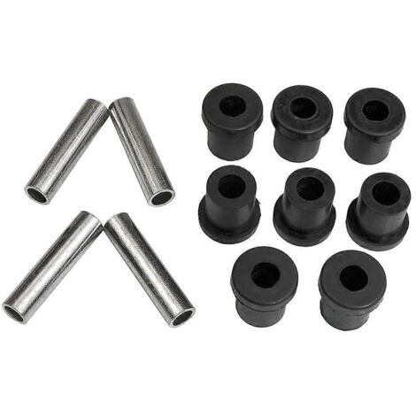 Kit de bagues de ressort à lames arrière pour voiturette de golf, noir et argent. (1/5)