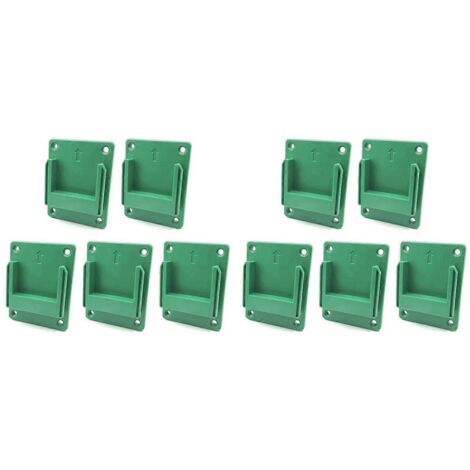Lot de 10 supports muraux pour outils électriques (comme illustré) (1/5)