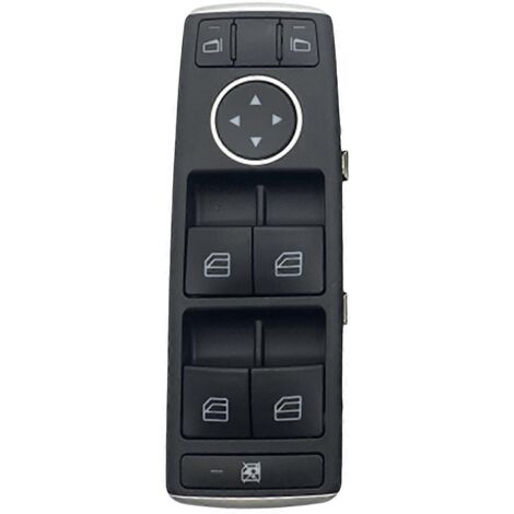 Interrupteur de commande de lève-vitre électrique pour ,LHD Noir (1/5)