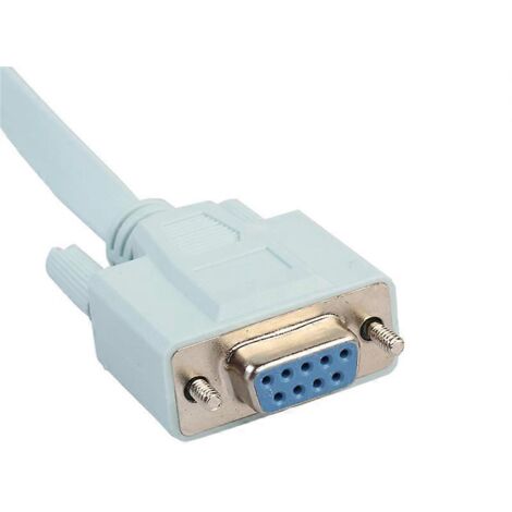 Câble adaptateur réseau série femelle pour routeur avec port COM 1,8 mA illustré (1/5)