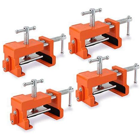 Pince de fixation pour armoire, pince pour cadre de façade, outils pour armoire, lot de 4 (comme illustré) (1/5)