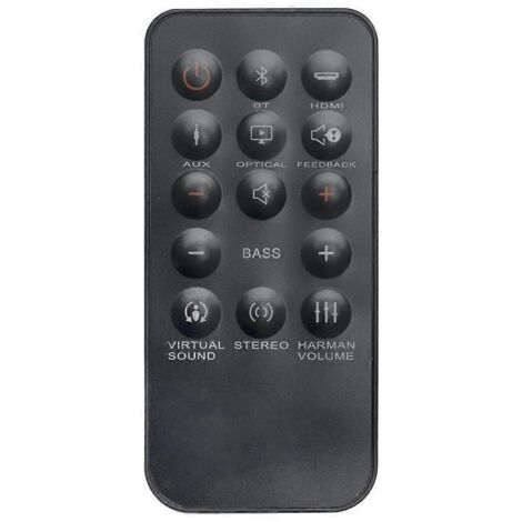 Télécommande pour barre de son home cinéma SB350 SB 350 Noire (1/5)