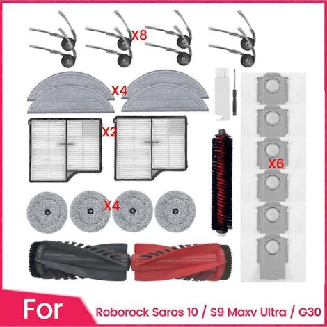 29 pièces de rechange pour accessoires d'aspirateur Saros 10 (1/5)